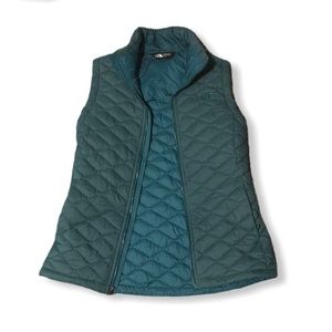 The North Face Green Quilted Vest